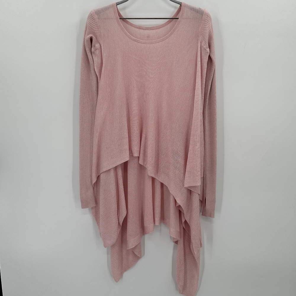 Lululemon Enlightened Pullover size 4 Heathered Blush Quartz